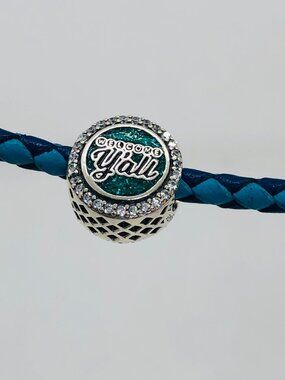 ✨✨Pandora welcome Y'all charm bead charm